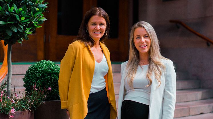 Susanne Lindqvist (vänster) blir ny vd för 7A och Louise Hellman Strand (höger) blir ny vice vd.