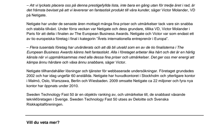 Prisregn över Netigate