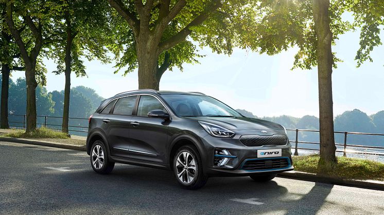Europæisk debut til den eldrevne crossover KIA e-Niro med en rækkevidde på 455 km