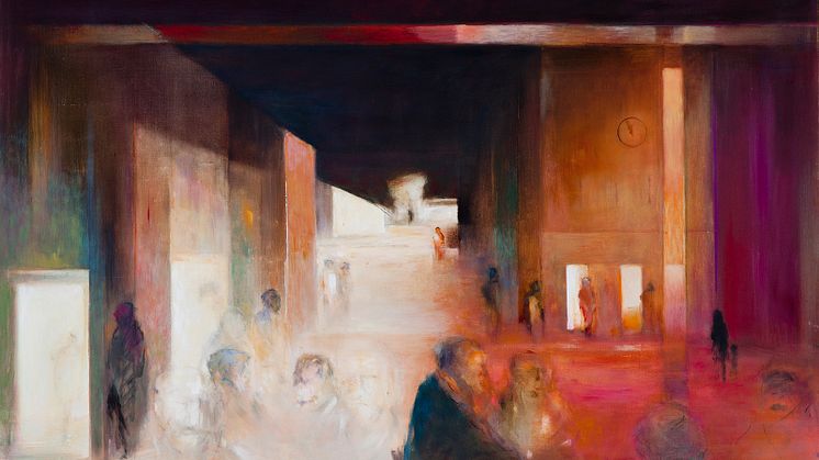 Ingemar Lööf, oljemålning (102 × 130 cm)