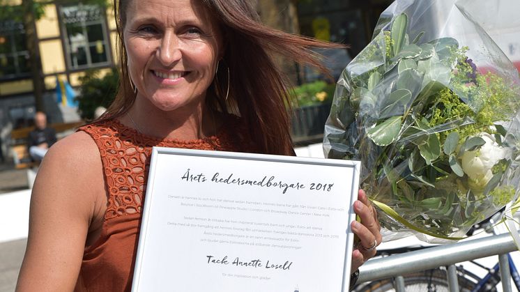 Annette Losell, årets hedersmedborgare