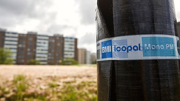 1-lags bitumentätskikt från Icopal - ett varumärke inom BMI Group.