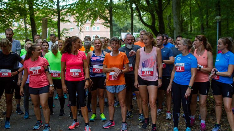 Startlinje fra en tidligere udgave af Triatlandløbet. Foto: Mathies Damsgaard Brinkmann