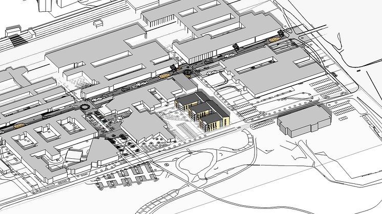 Akademiska Hus planerar för studentbostäder på universitetsområdet i Luleå