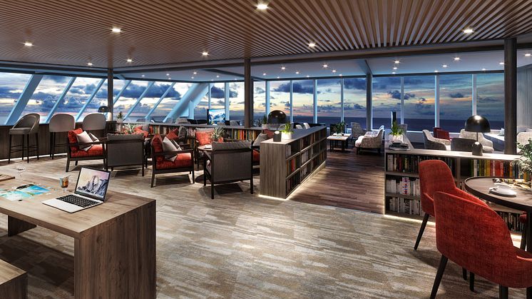 Explorer Bar MS Maud - photo credit Hurtigruten