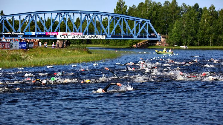 Simorienterad samarbetsstart för Medley och Vansbrosimningen