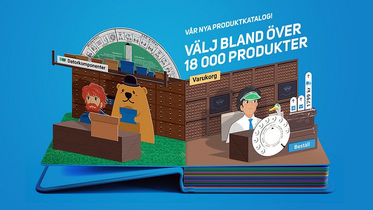 Webhallen Pop Up Butik - produktkatalog