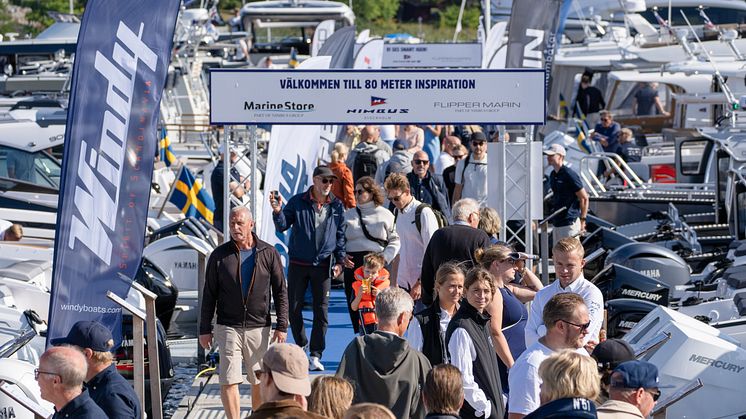 Allt på Sjön i Gustavsberg lockade 18500 besökare under tre dagar