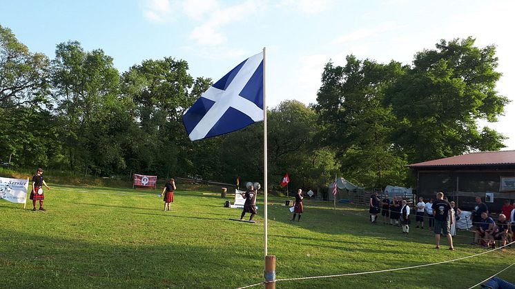 Markkleeberger Stadtfest und Highland Games: Ehrenamtler werben für Bärenherz