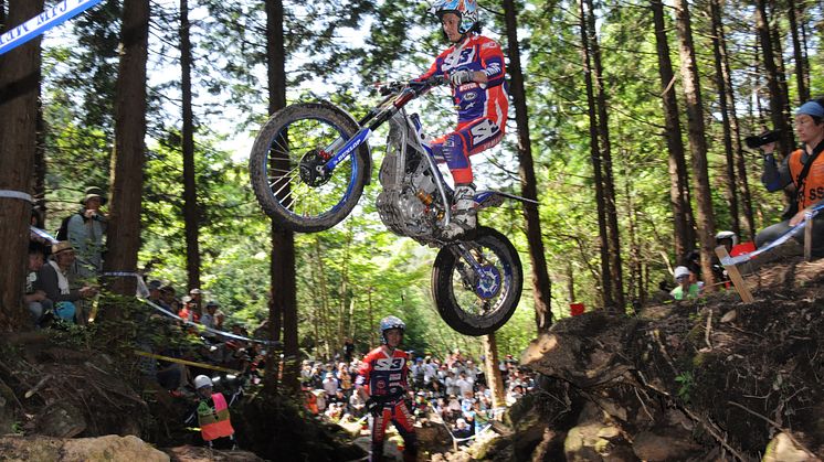 第3戦は2位となった#2 黒山健一＆TYS250Fi