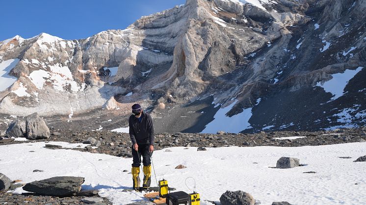 Working in the Antarctic