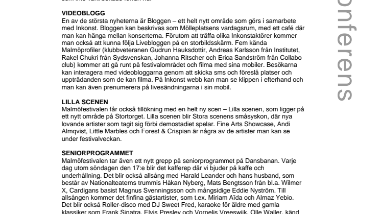 Malmöfestivalens tillökning