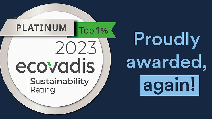 Trioworld achieves EcoVadis Platinum sustainability rating for the third consecutive year