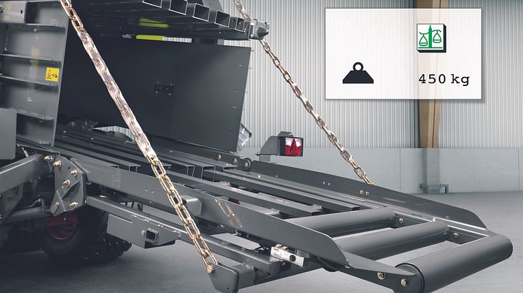 Integrated bale weighing