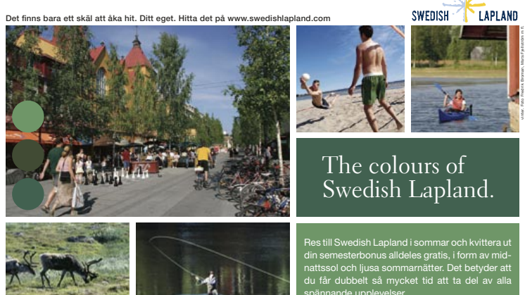Swedish Laplands turism ökar sensationellt bra!