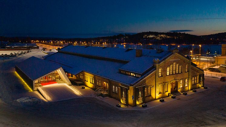 Magasinet Falun från ovan, foto Per Eriksson