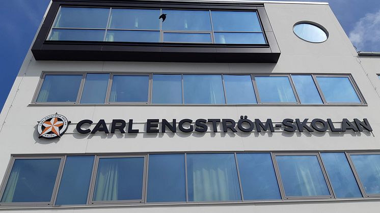 Carl Engström-skolan i Eslöv Fasad