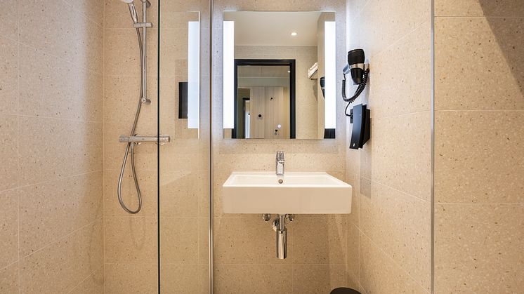 Bathroom at Citybox Brussels