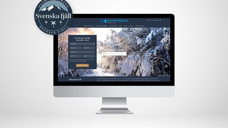 HusmanHagberg lanserar ny plattform för Svenska Fjäll; svenskafjall.husmanhagberg.se