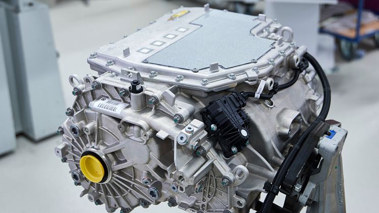 Prototyp av femte generationens BMW eDrive under produktion