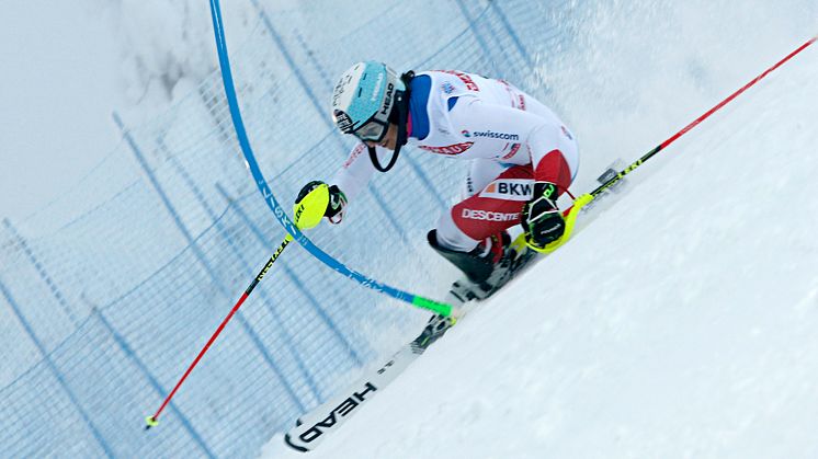 23rd podium finish for Wendy Holdener in Slalom