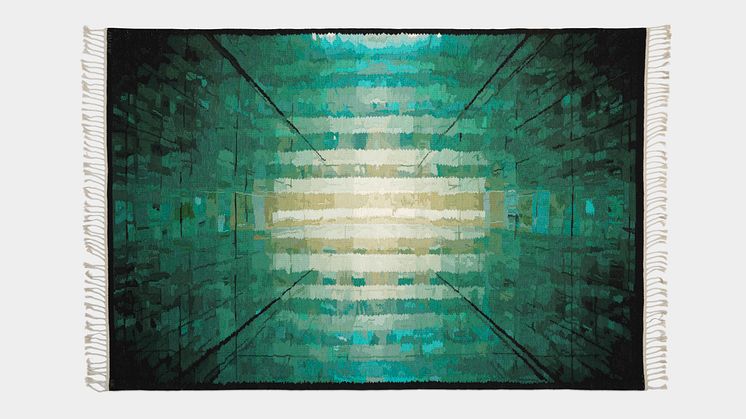Håndvævet kunstværk designet af den dansk-islandske kunstner Olafur Eliassoner er hovedattraktionen på Bonhams’ auktion for design og moderne keramik, der afholdes fra den 15.-25. april på bonhams.com.