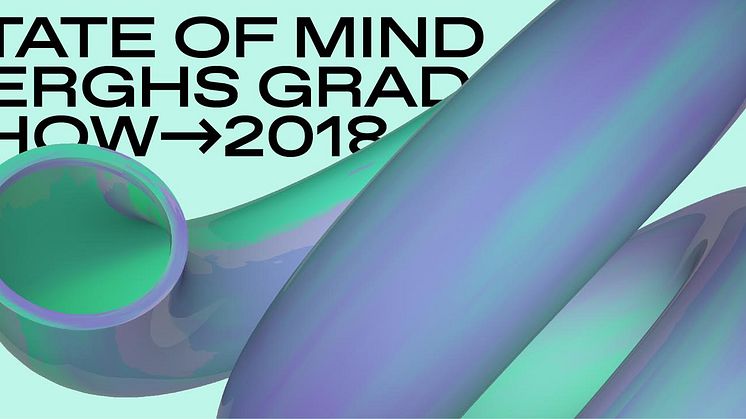 Colors of emotions inspire the visual identity of Berghs Grad Show