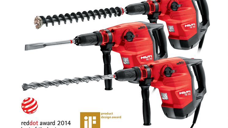 Ny Hilti-produkt får designpris – Red Dot Design Award
