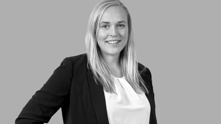 Lovisa Blomström är ny fastighetsmäklare på Våningen & Villan i Växjö.