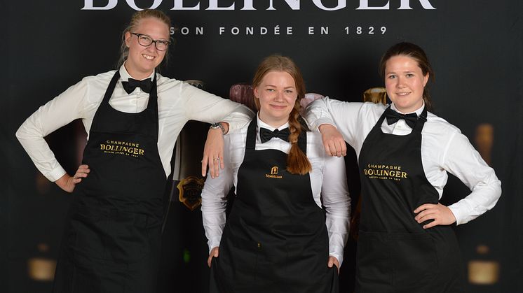 Emma Ziemann, Tina Johansson och Ellen Franzén – årets finalister i Lily Bollinger Award