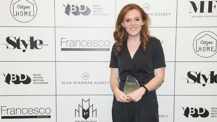 Top title for Northumbria graduate at Midlands fashion design awards