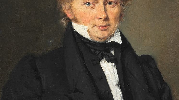 Portræt af digteren Ingemann