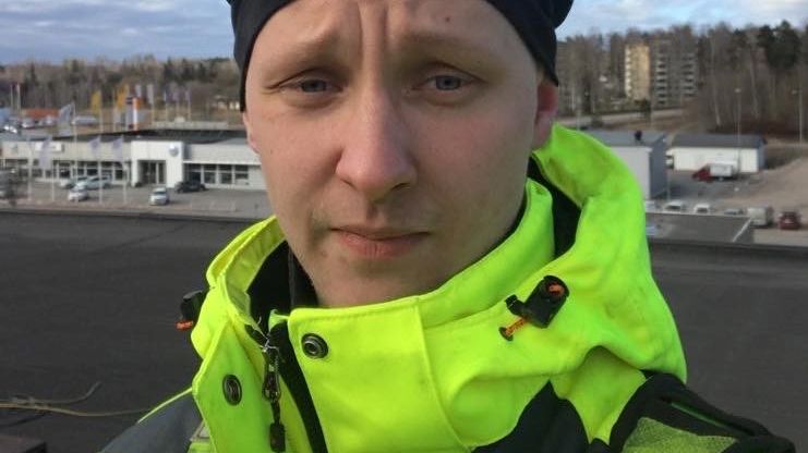 Simon Lamminheimo prisas för sitt säkerhetsarbete