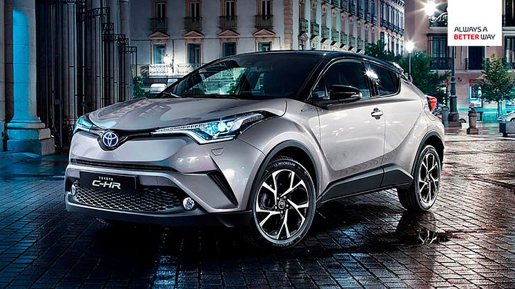 Opplev nyheten Toyota C-HR på Sjøsiden Kjøpesenter, Mosjøen