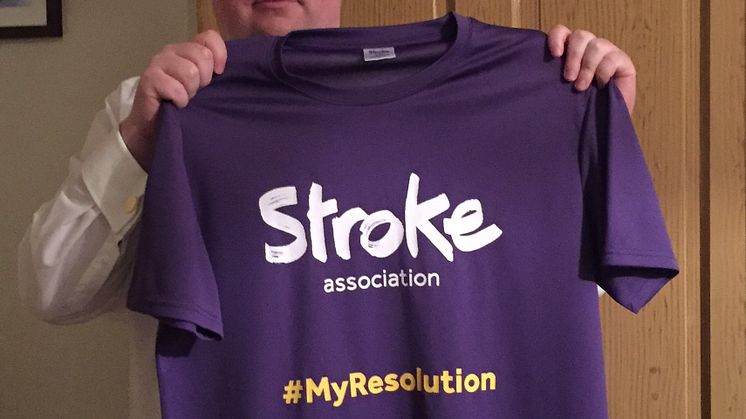 ​Alcester stroke survivor takes on Resolution Run for the Stroke Association