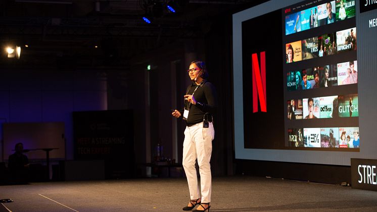 Megha Manohara från Streaming Tech Sweden 2018