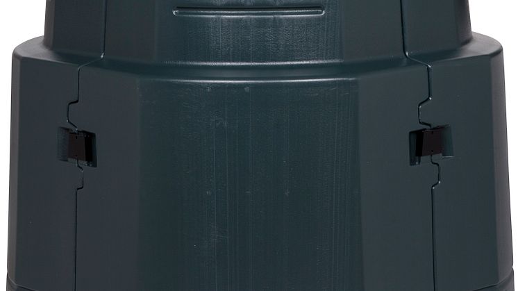 Kompostbehållare Master  375 l svart