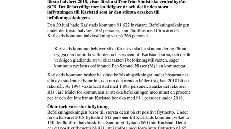 2018 kan bli ett rekordår