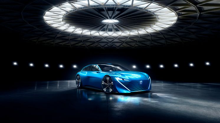 Premiär: nya konceptbilen Peugeot Instinct Concept 