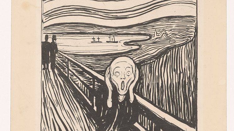 Edvard Munch: "The Scream" (1895). Photo: Halvor Bjørngård. Copyright: The Munch Museum.