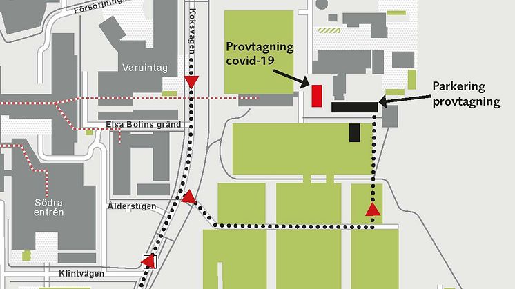 Ny plats för egenprovtagning i Umeå