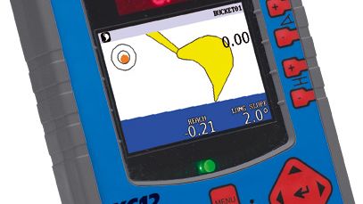 Scanlaser visar upp grävsystemet XC12 i Uddevalla 
