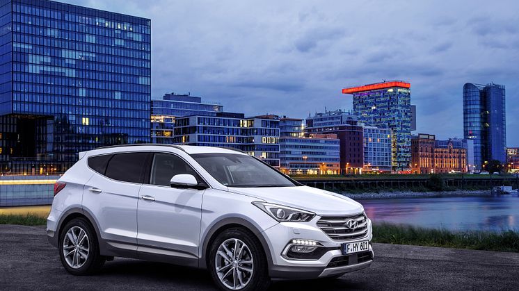 Hyundai på bilmessen i Frankfurt
