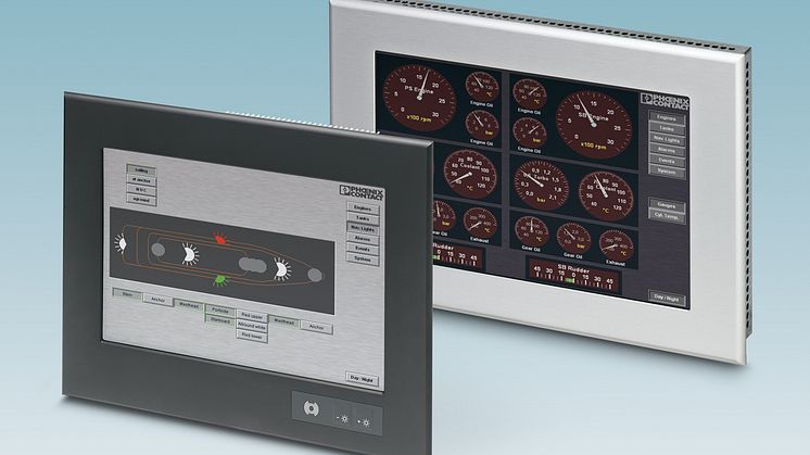 ​​​Nye HMI’er til maritime applikationer