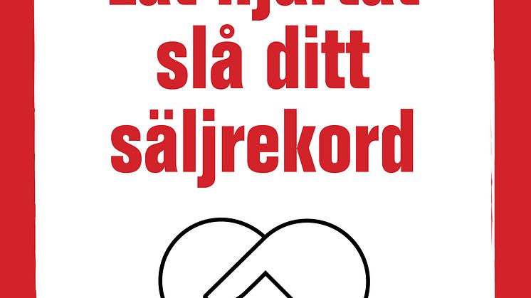 Ny bok: Låt hjärtat slå ditt säljrekord  av Björn Strid och Niclas Lindgren