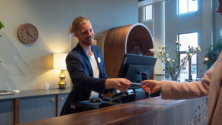 En Hyggier boostar den mysiga atmosfären och hotellstämningen på plats.