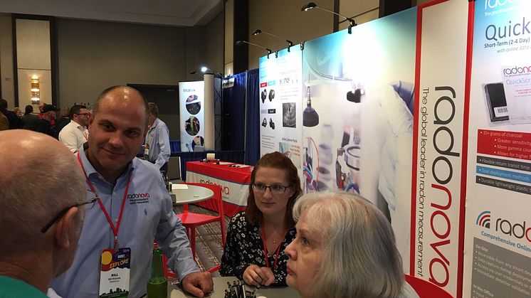 Radonova at the 33rd Annual 2019 International Radon Symposium and Trade Show