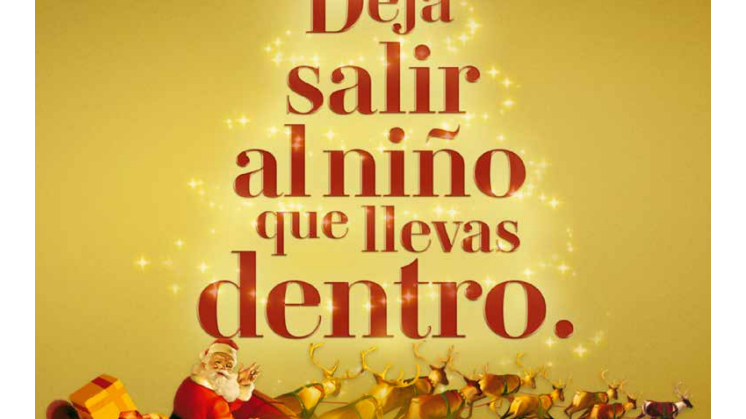 Esta Navidad, con Suchard,  “Deja salir al niño que llevas dentro”