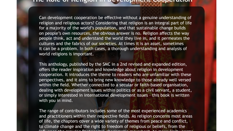 For Better for Worse - the role of religion in development cooperation