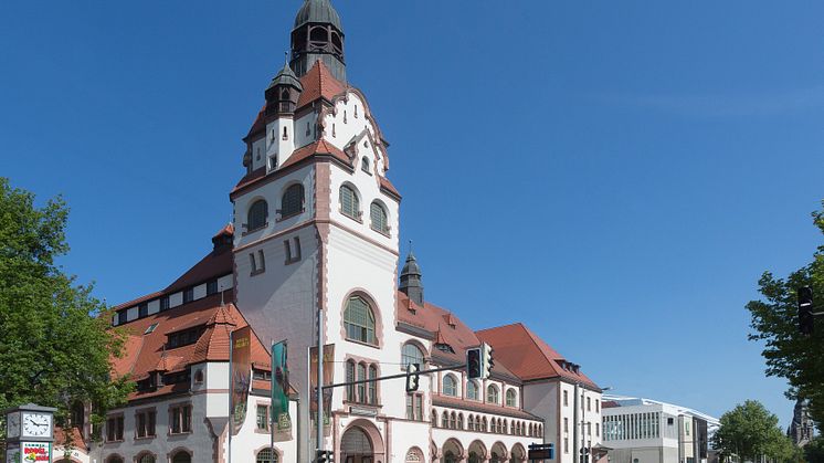 Kongresshalle am Zoo Leipzig Aussenansicht